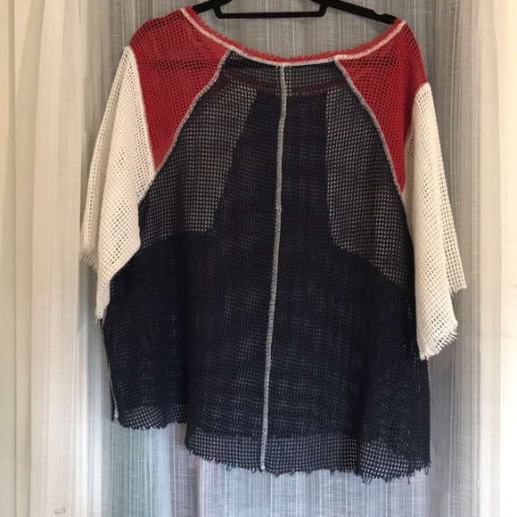 Free people “mesh” top - Picture 3 of 4